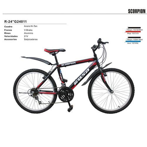 Bicicleta discount rod 24